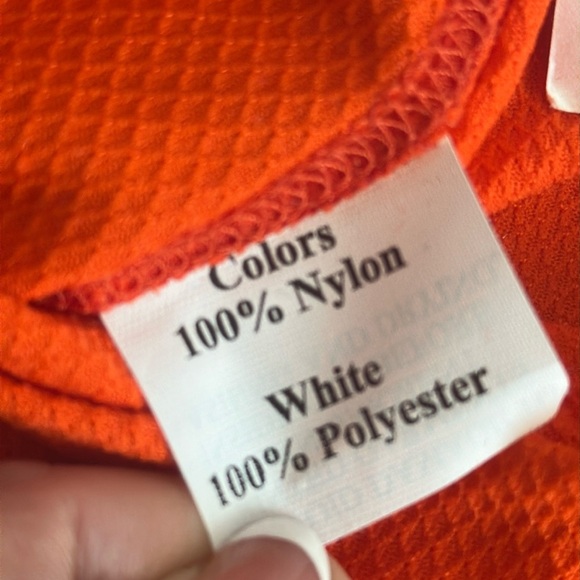 NWT Y2K VTG Mens Bright Breakaway‎ Streetwear Athletic Gym Joggers USA XL Orange - Picture 6 of 10